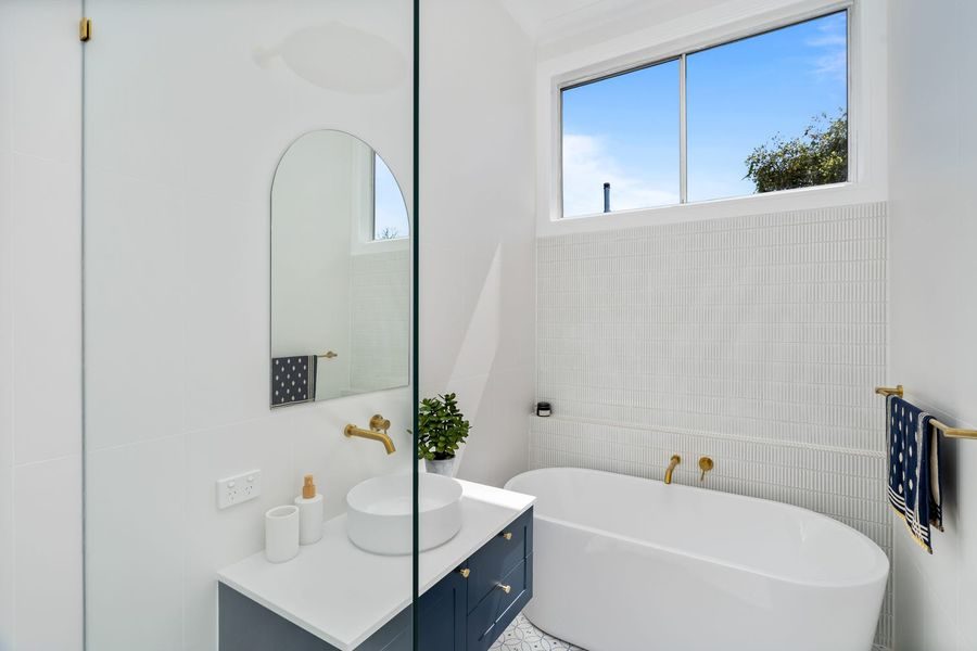 Bathroom after the renovation