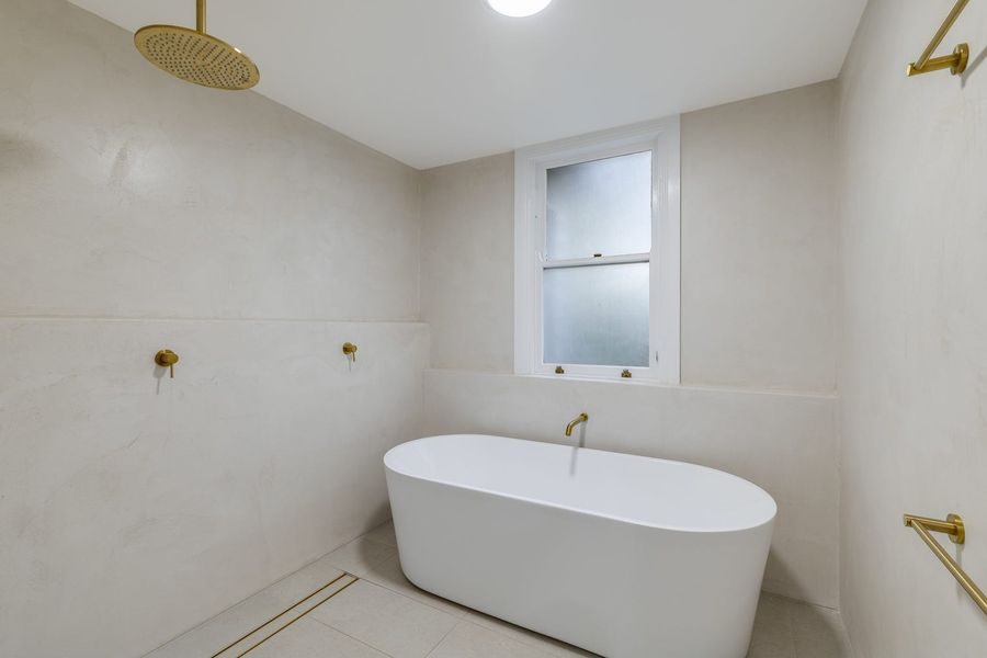 Bathroom after the renovation