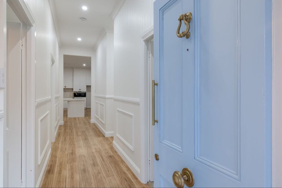 Hallway after the renovation
