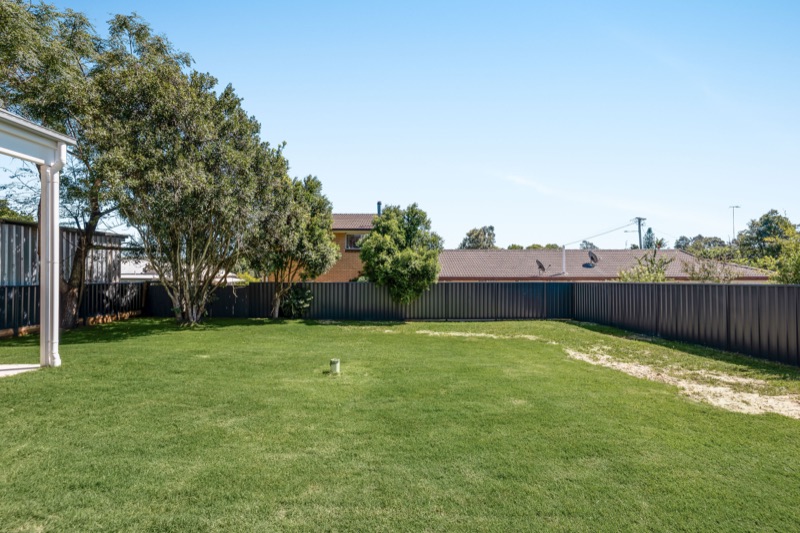 Rear yard